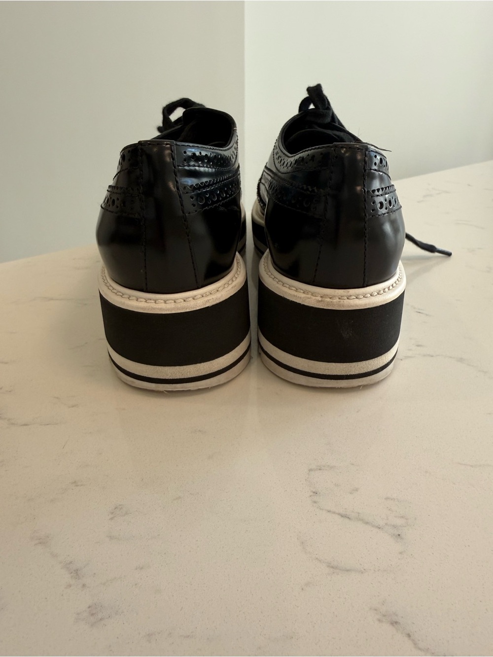 Prada Oxford Loafers - Picture 4 of 6